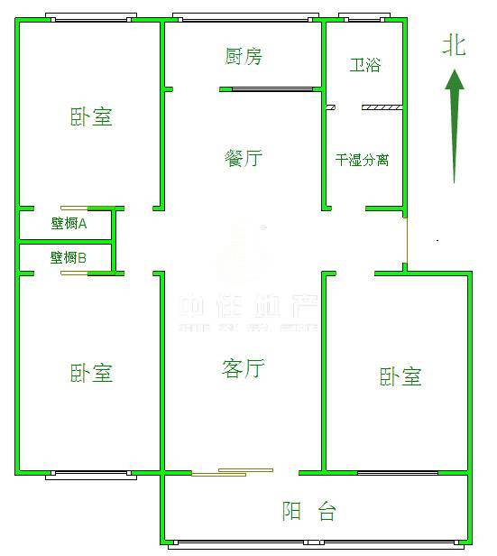  闵子骞路58-3号（农资公司宿舍） 南北