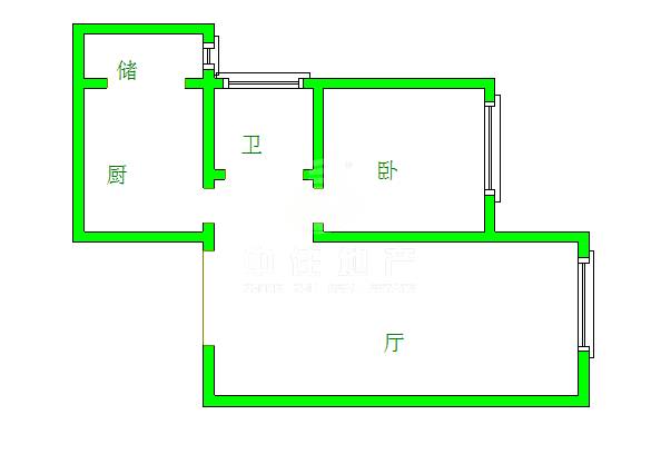 整租·和信花园2居室精装,近地铁随时看房