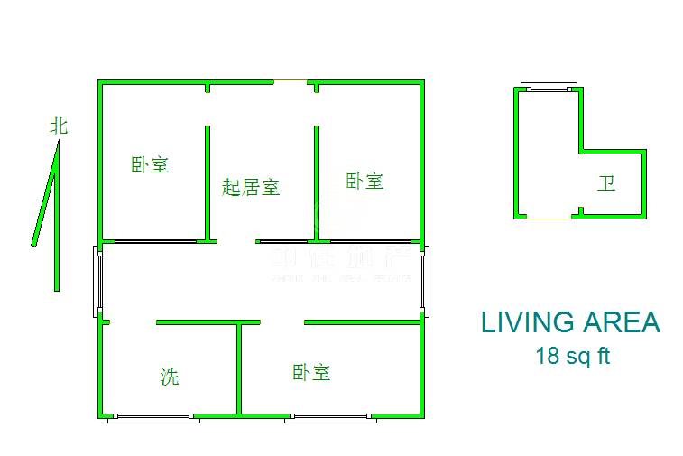  文化西路44号（山医宿舍） 南北