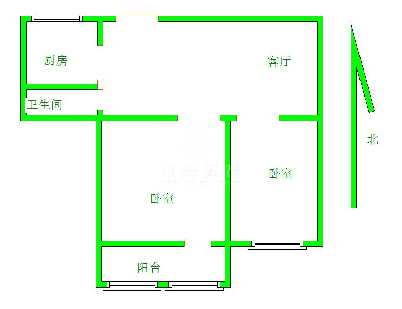  二七新村南路14号院 南北