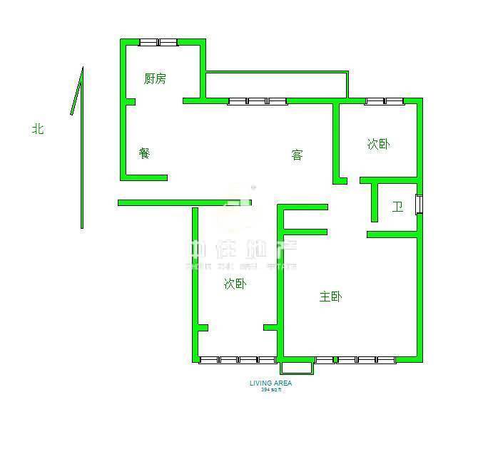 
							腊山南苑(二区)