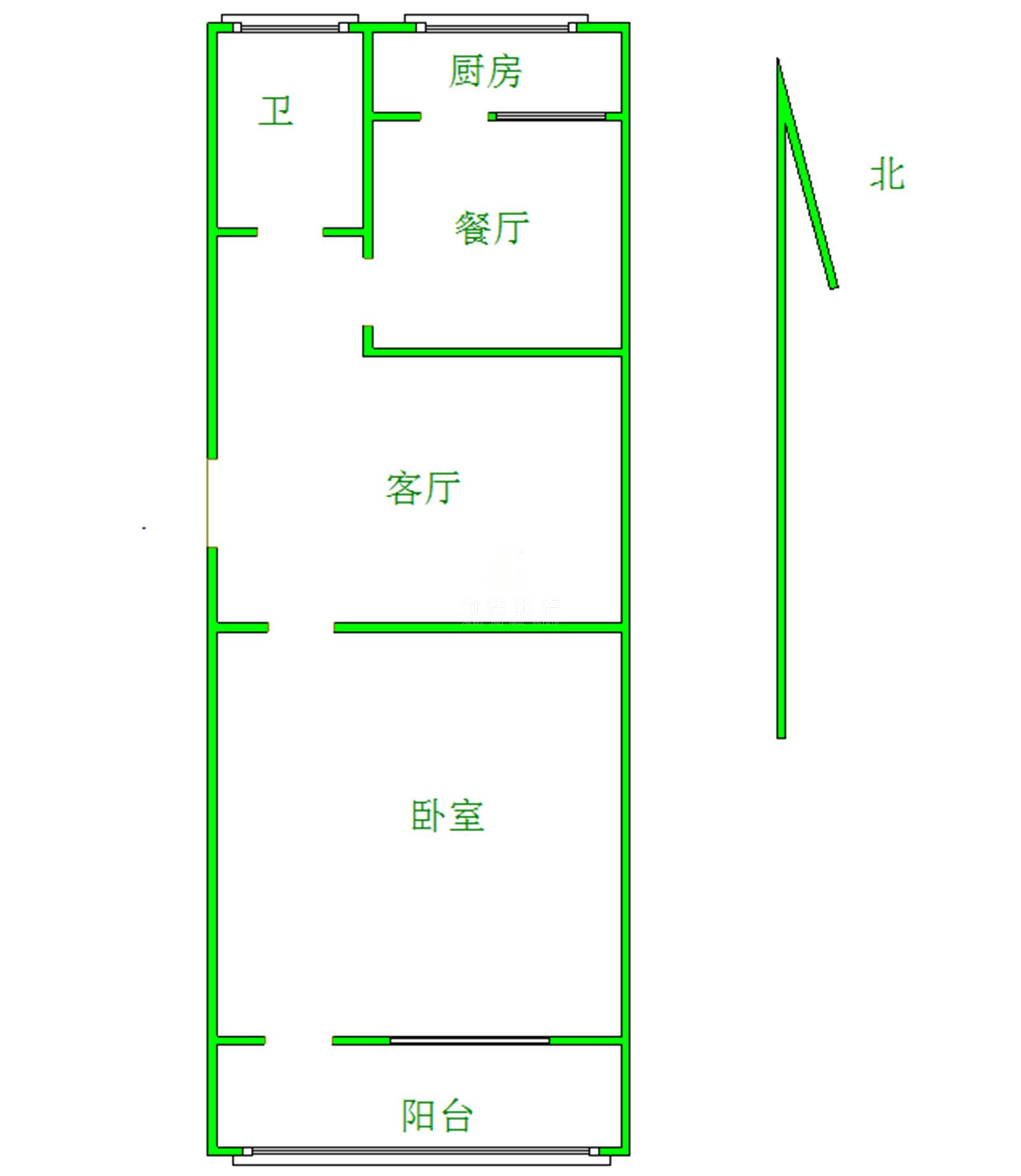 整租· 六里山南路3-1号院 1室1厅 9