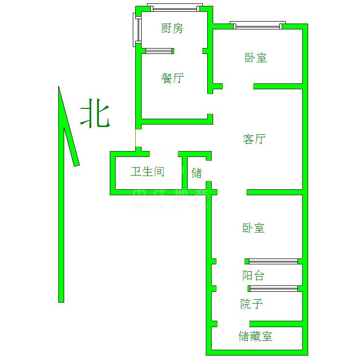 
                            胜利大街单位宿舍 