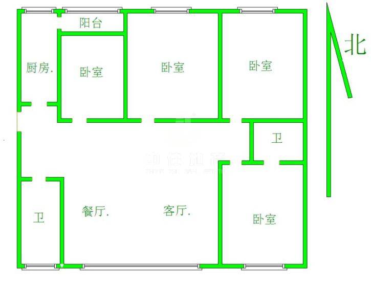 
                            阳光100小区A区 