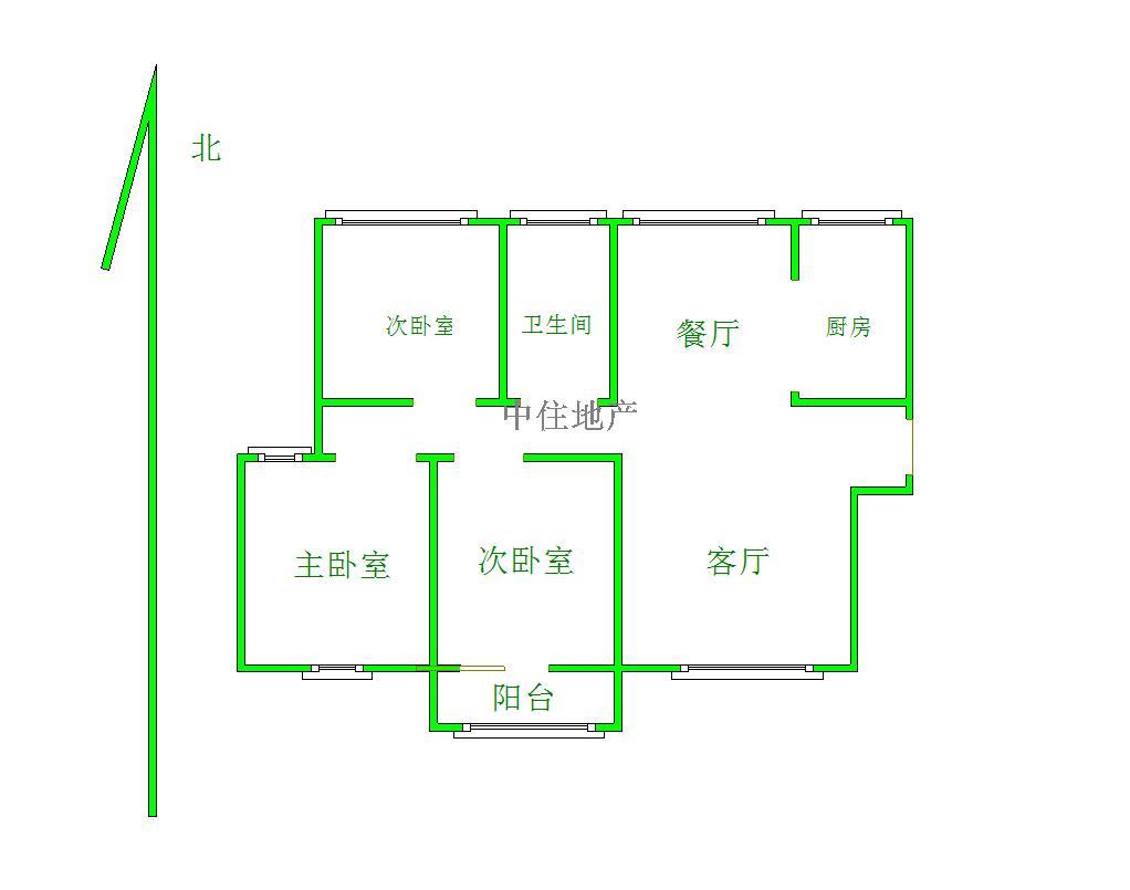  黄金山水郡 南北