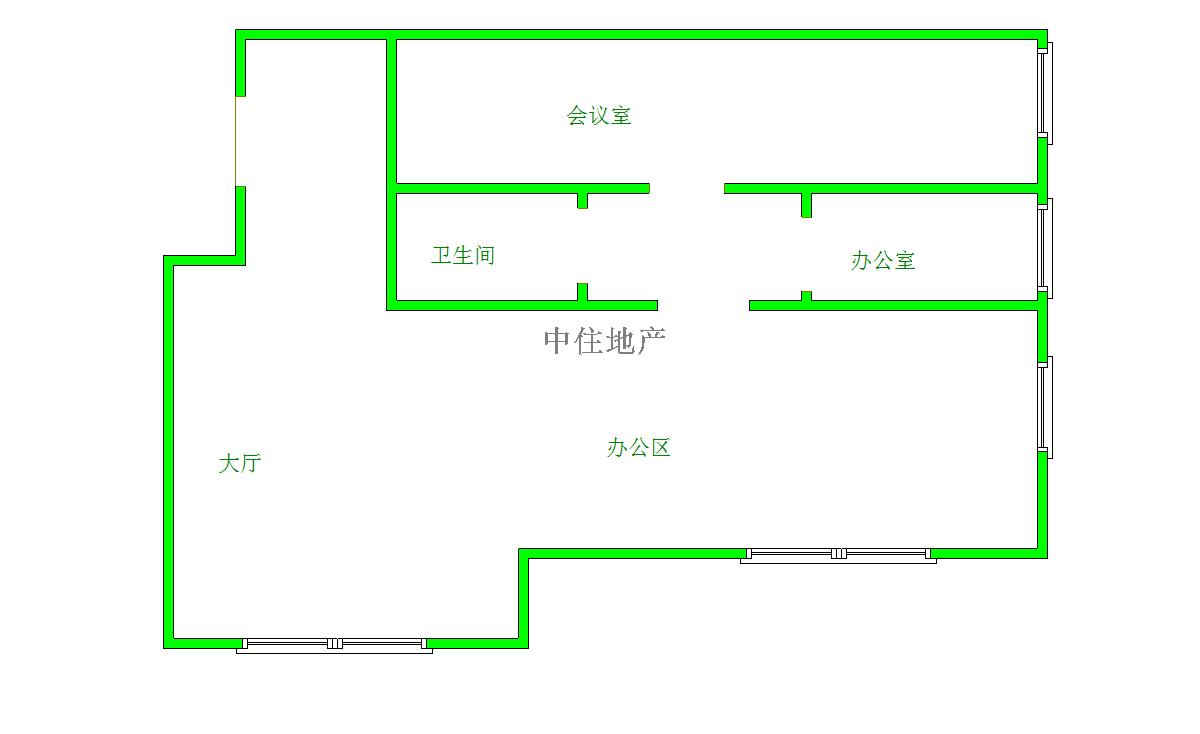 
							高新万达写字楼公寓