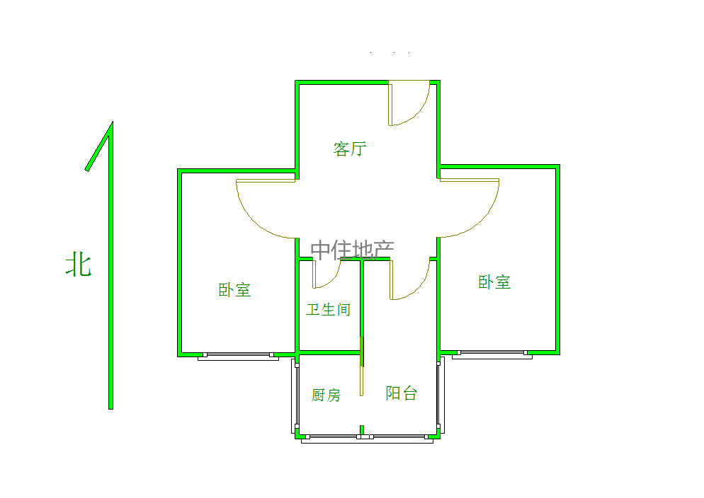 
							北小辛庄东街单位宿舍