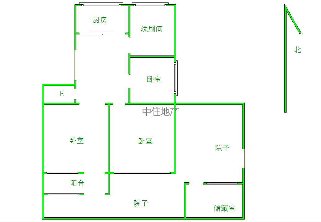 
                            槐村街单位宿舍 