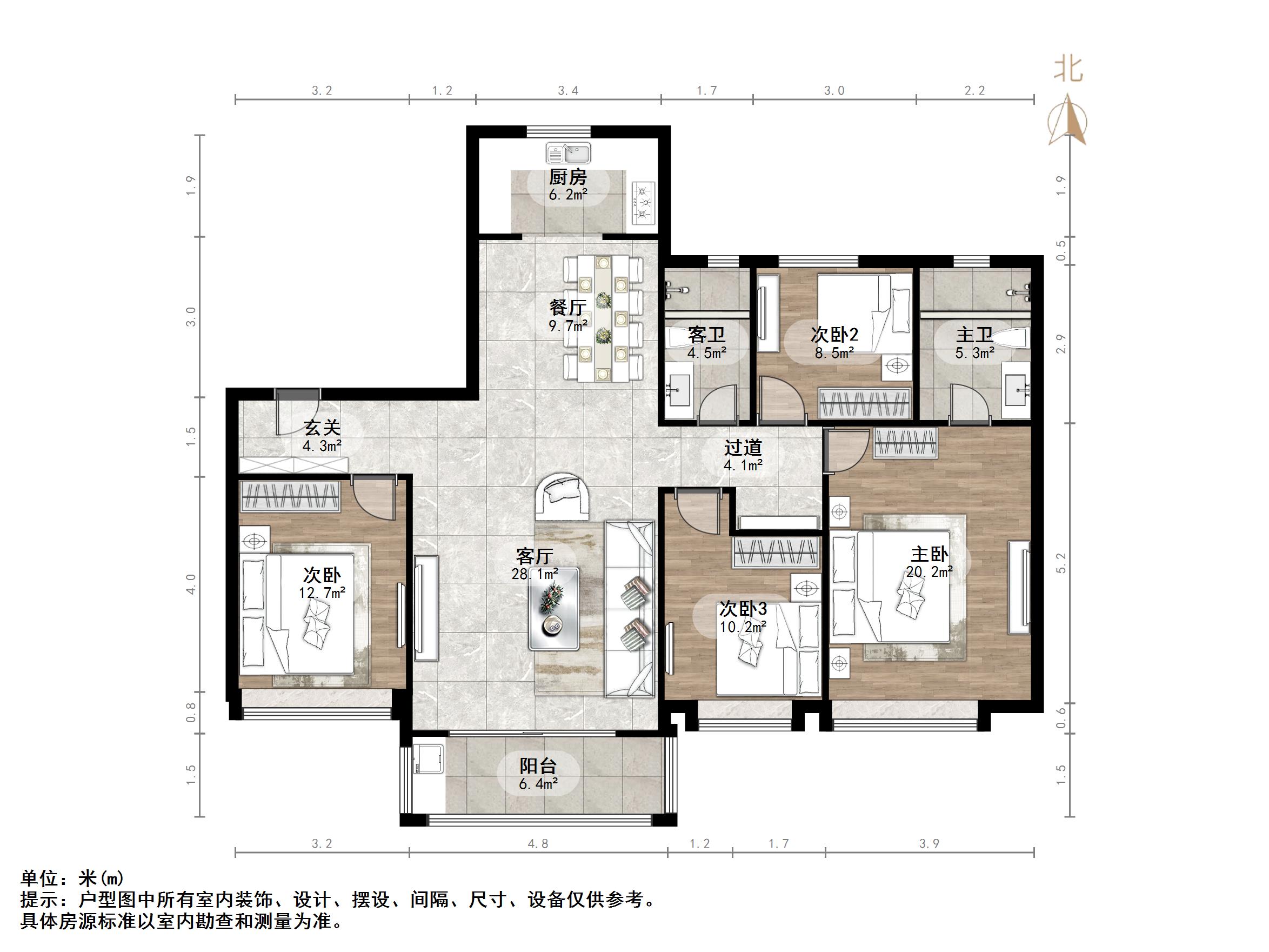 合肥龙湖cbd户型图片